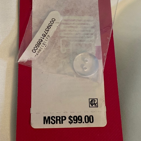 Vince Camuto Essentials Slim Leg Pants 18w  Ivory - Picture 6 of 7